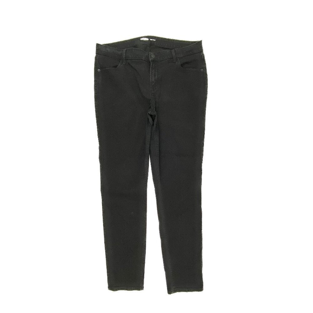 Old Navy Super Skinny Women's size 14 Black Denim Jeans